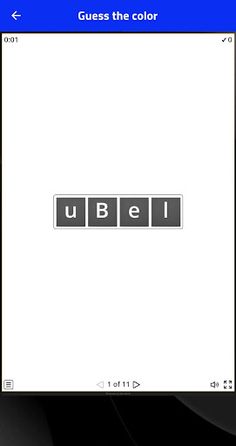 Guess the color - Screenshot 1