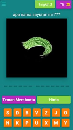 tebak gambar nama sayuran - Screenshot 4