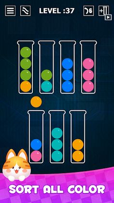 Ball Color Sort Tube - Screenshot 2