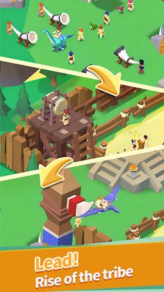 Idle Dino Village: Sim Game - Screenshot 3