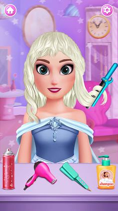 Princess Wedding Hair Salon - Screenshot 3