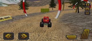 Monster truck race - race 3D - Screenshot 1
