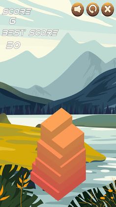 Square Tower Stack - Screenshot 3