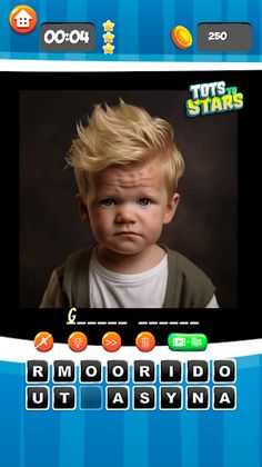 Tots to Stars - Celebrity Quiz - Screenshot 2