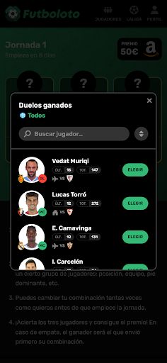 Futboloto - Screenshot 2