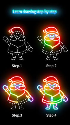 Draw Glow Christmas 2023 - Screenshot 3