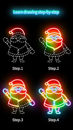 Draw Glow Christmas 2023 - Screenshot 3
