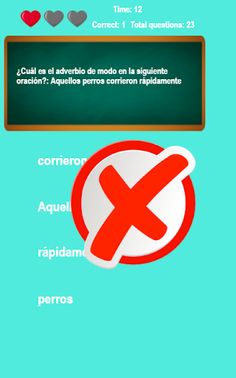 Los Adverbios Juego Educativo - Screenshot 4