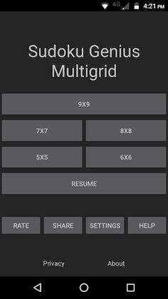 Sudoku Genius Multigrid - Screenshot 1