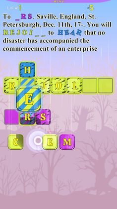 Frankenstein Crossword - Screenshot 2