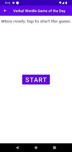 Verbal Word Game - Screenshot 2