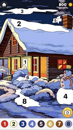 Christmas Color By Number - Screenshot 3