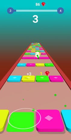 Spring Color Jump - Screenshot 2