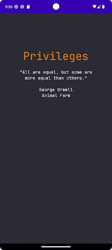 Privileges - Screenshot 1