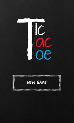 Tic Tac Toe | chalk theme OFFL - Screenshot 1