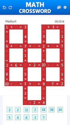 Math Puzzle Game: Crossmath - Screenshot 3