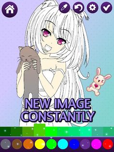 Anime Manga Coloring Book - Screenshot 4