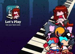 FNF Girlfriend Piano Tiles Fun - Screenshot 1