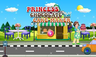 Princess Chocolate Cake Maker - Screenshot 1