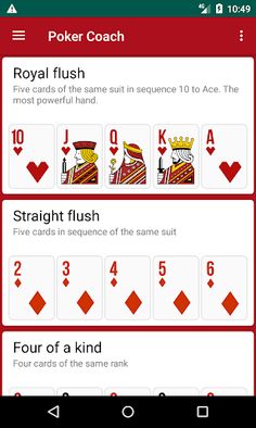 Poker Coach - Screenshot 1