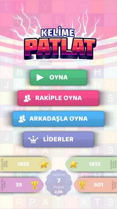 Kelime Patlat - Rakiplerle Yar - Screenshot 1