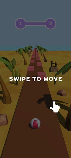 Speedy Beach Ball - Screenshot 2