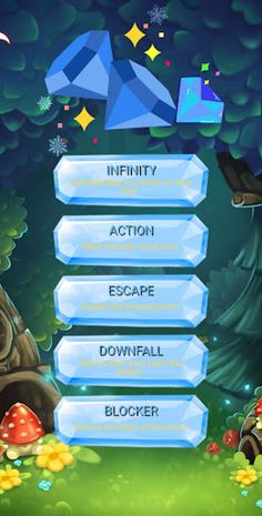 Jewels Puzzling Block Also - Screenshot 1