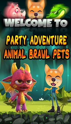 Animal Party: brawl adventure - Screenshot 1
