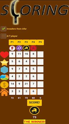 Scythe Scoring - Screenshot 1