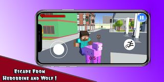 Herobrine Escape 3D - Screenshot 1