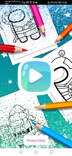 Glitter Among us Coloring Book - Screenshot 1