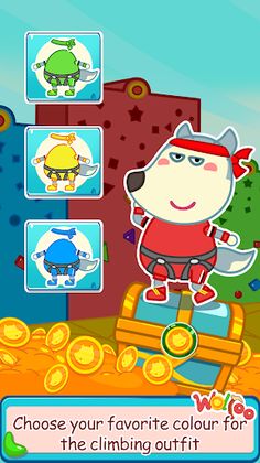 Wolfoo - Rock Climbing - Screenshot 4