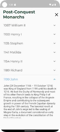 British History Timeline Quiz - Screenshot 3