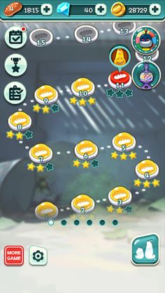 Larva Bubble Pop - Screenshot 2