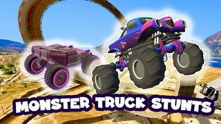 Monster Truck Stunts Simulator - Screenshot 1