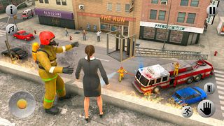 911 Emergency Fire Truck Games - Screenshot 1