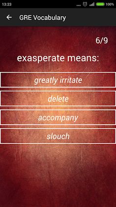 GRE Words - Screenshot 4