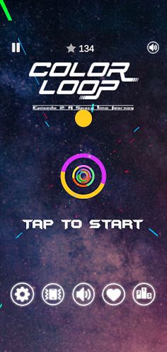 Color Loop 2 - Space Shooter F - Screenshot 1