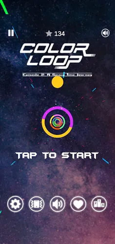 Color Loop 2 - Space Shooter F - Screenshot 1