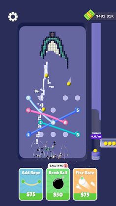 Balls 'n' Blocks - Screenshot 1