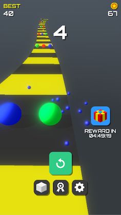 Rolly Road - Speedy Color Ball - Screenshot 2