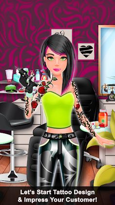 Tattoo Salon - 3D Tattoo Maker - Screenshot 1