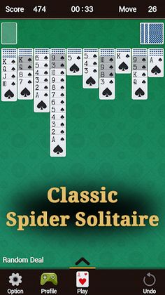 Spider Solitaire - Screenshot 1