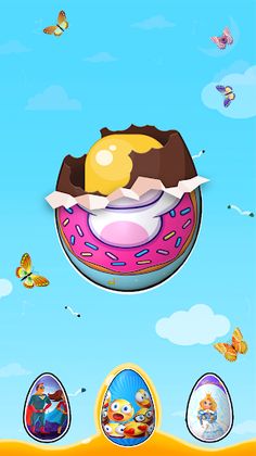 Surprise Eggs: Pop It Toys 3D - Screenshot 2