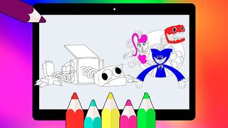 Boxy boo coloring book - Screenshot 3