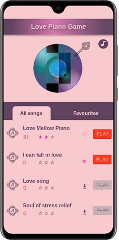 Love Piano Game - Screenshot 2