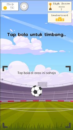 Timbang Bola (Soccer Juggling) - Screenshot 1