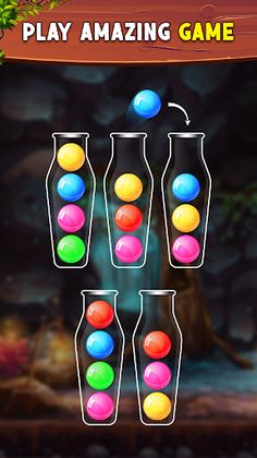 Ball Sorting Color puzzle Game - Screenshot 1