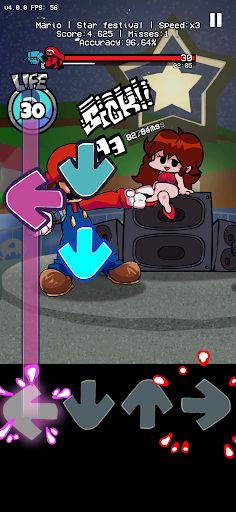 FNF Super Funkin Galaxy Mod - Screenshot 2