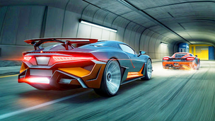 Racery Game - Races Car Games - Screenshot 3